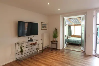 TV/Unterhaltungsangebot in der Unterkunft Ferienwohnung Zirbentraum