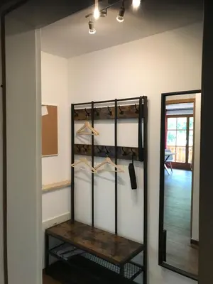 Ein Etagenbett oder Etagenbetten in einem Zimmer der Unterkunft Apartment Kofel