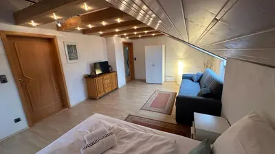 TV/Unterhaltungsangebot in der Unterkunft Apartment Oase 2, Parkplatz, Küche, Internet