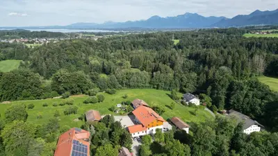 Naturlandschaft in der Nähe der Ferienwohnung