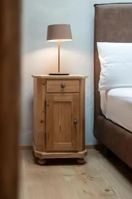 Ein Bett oder Betten in einem Zimmer der Unterkunft Oida Knoglerhof