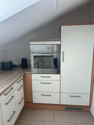Küche/Küchenzeile in der Unterkunft Helle, ruhige Ferienwohnung mit Balkon