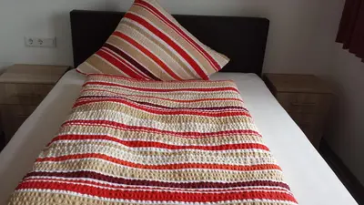 Ein Bett oder Betten in einem Zimmer der Unterkunft Gasthaus Paulus
