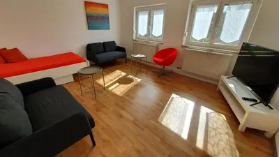 TV/Unterhaltungsangebot in der Unterkunft Bei München Ferienwohnung in Grafrath Amperschlucht