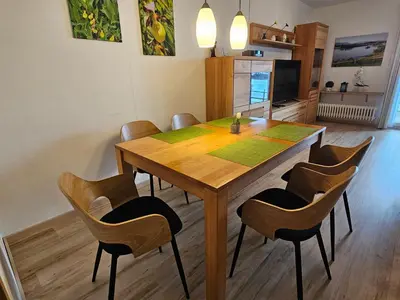 Küche/Küchenzeile in der Unterkunft Lechbruck am See Feriendorf Hochbergle Haus 39