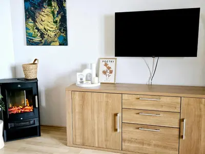 TV/Unterhaltungsangebot in der Unterkunft Lechbruck am See Feriendorf Hochbergle Haus 135