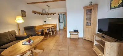 TV/Unterhaltungsangebot in der Unterkunft Lechbruck am See Feriendorf Hochbergle Haus 26