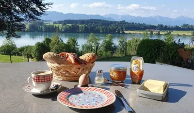 Naturlandschaft in der Nähe des Ferienhauses
