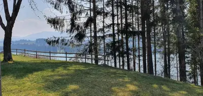 Naturlandschaft in der Nähe des Ferienhauses