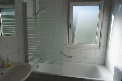 Ein Badezimmer in der Unterkunft Lechbruck am See Feriendorf Hochbergle Haus 23