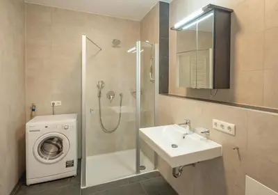Ein Badezimmer in der Unterkunft SweetHome - Poing Apartments
