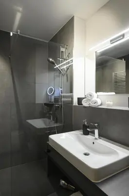 Ein Badezimmer in der Unterkunft Ferienwohnung Berglounge in Garmisch-Partenkirchen