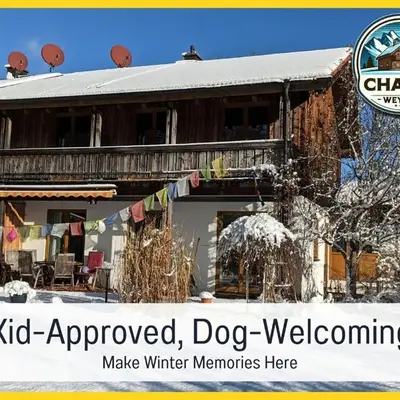 Chalet Weyarn - Doppelzimmer mit Gartenblick