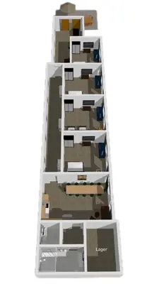 Grundriss der Unterkunft LeNi Living - Riesig! Repräsentativ! Ruhig!