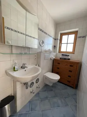 Ein Badezimmer in der Unterkunft Ferienwohnung Oswald