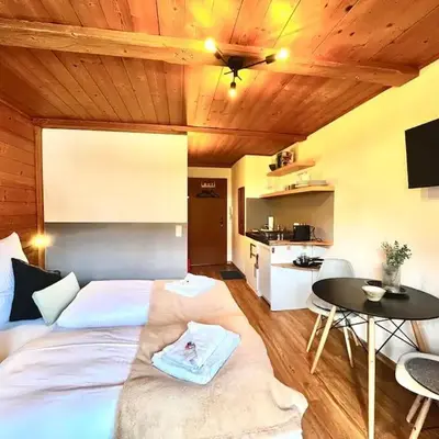 Ferienwohnung Alpenglühen - mit Sauna & Frühstück
