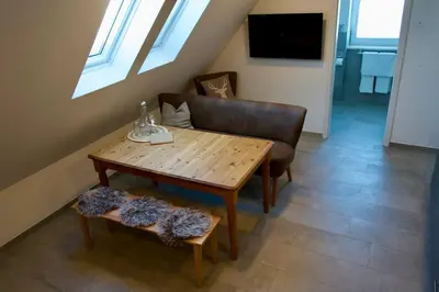TV/Unterhaltungsangebot in der Unterkunft Haus Allgäu Wohnung Schwabennestle