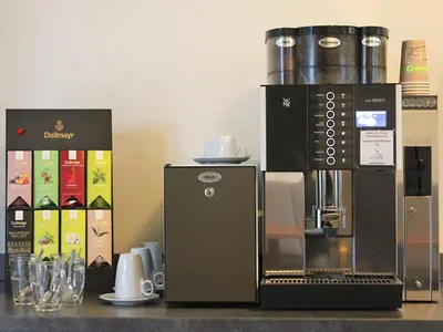 Kaffee-/Teezubehör in der Unterkunft Gästehaus am Reisberg