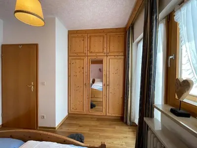 Ein Bett oder Betten in einem Zimmer der Unterkunft Ferienwohnung 