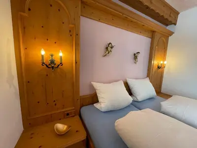 Ein Bett oder Betten in einem Zimmer der Unterkunft Ferienwohnung 