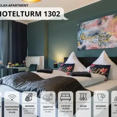 Relax Apartment 1302 Tolle Aussicht Massagesessel Smart TV