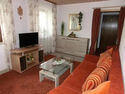TV/Unterhaltungsangebot in der Unterkunft Ferienwohnung Rudhart