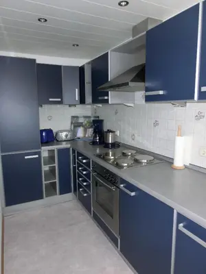 Küche/Küchenzeile in der Unterkunft Ferienwohnung Rudhart