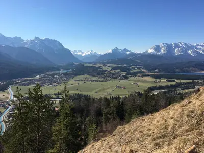 Naturlandschaft in der Nähe der Ferienwohnung