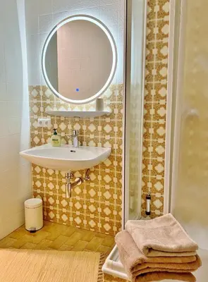Ein Badezimmer in der Unterkunft Open Garden Mountain Lodge