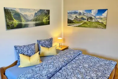 Ein Bett oder Betten in einem Zimmer der Unterkunft Open Garden Mountain Lodge