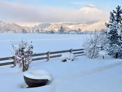 Open Garden Mountain Lodge im Winter