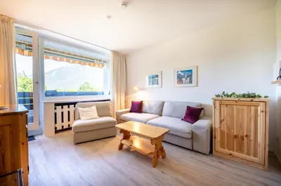 Ein Sitzbereich in der Unterkunft Mercure Panoramablick 303
