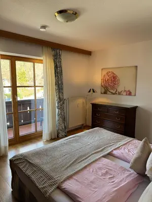 Ein Bett oder Betten in einem Zimmer der Unterkunft Florian
