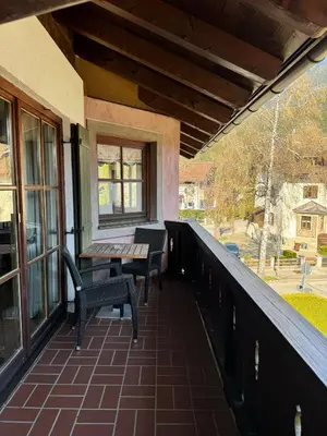 Ein Balkon oder eine Terrasse in der Unterkunft Florian