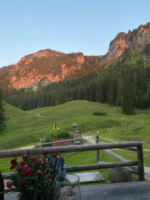 Naturlandschaft in der Nähe des Ferienhauses
