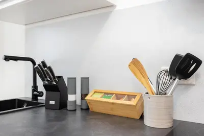 Das Fitnesscenter und/oder die Fitnesseinrichtungen in der Unterkunft LaDolceVita - 100m2 Apartment in Zentraler Lage