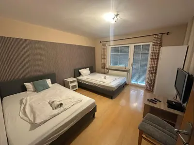 TV/Unterhaltungsangebot in der Unterkunft Apartment with top kitchen and 3 sleeping rooms