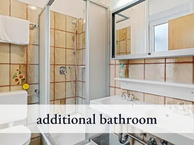 Ein Badezimmer in der Unterkunft Hallo!-Apartments - Ideal für Geschäftsreisende, Monteure und Feriengäste