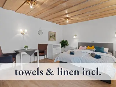 Ein Bett oder Betten in einem Zimmer der Unterkunft Hallo!-Apartments - Ideal für Geschäftsreisende, Monteure und Feriengäste