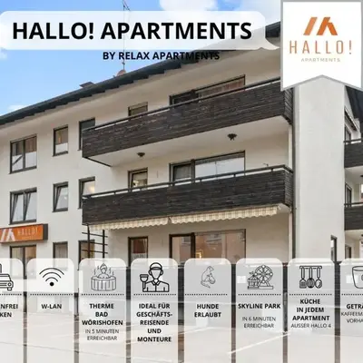 Hallo!-Apartments - Ideal für Geschäftsreisende