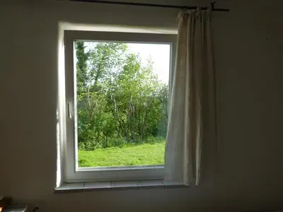 Ein Garten an der Unterkunft Apartment am Innradweg