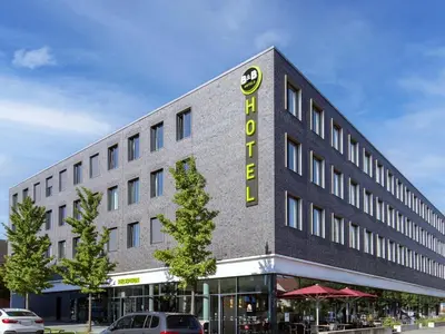 Das Gebäude in dem sich das Hotel befindet