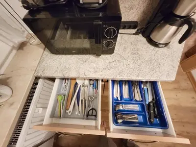 Küche/Küchenzeile in der Unterkunft Ferienwohnung Tatzelwurm A5