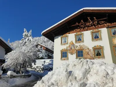 Haus Sabine, Wallgau im Winter