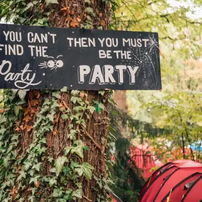 Oktoberfest Party Camping