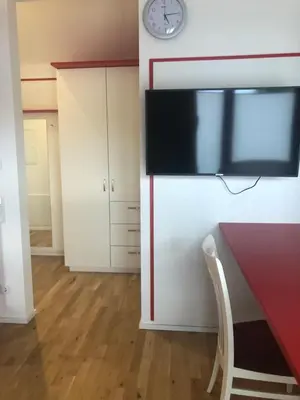 TV/Unterhaltungsangebot in der Unterkunft Baumann Suiten