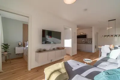 TV/Unterhaltungsangebot in der Unterkunft Die Gartenlounge in Bad Aibling