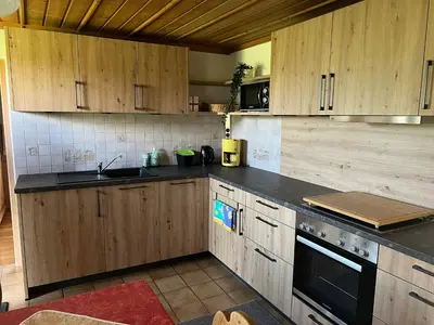 Küche/Küchenzeile in der Unterkunft Ferienhaus Axmann