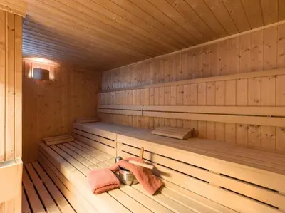 Grundriss der Unterkunft Chiemgau Comfort D4 Ferienwohnanlage Oberaudorf mit Hallenbad und Sauna