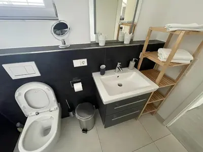 Ein Badezimmer in der Unterkunft Amt11 - Relax / family / home-office